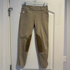 Tailored Sportsman Mid Rise Side Zip Trophy Hunter Breech in Tan